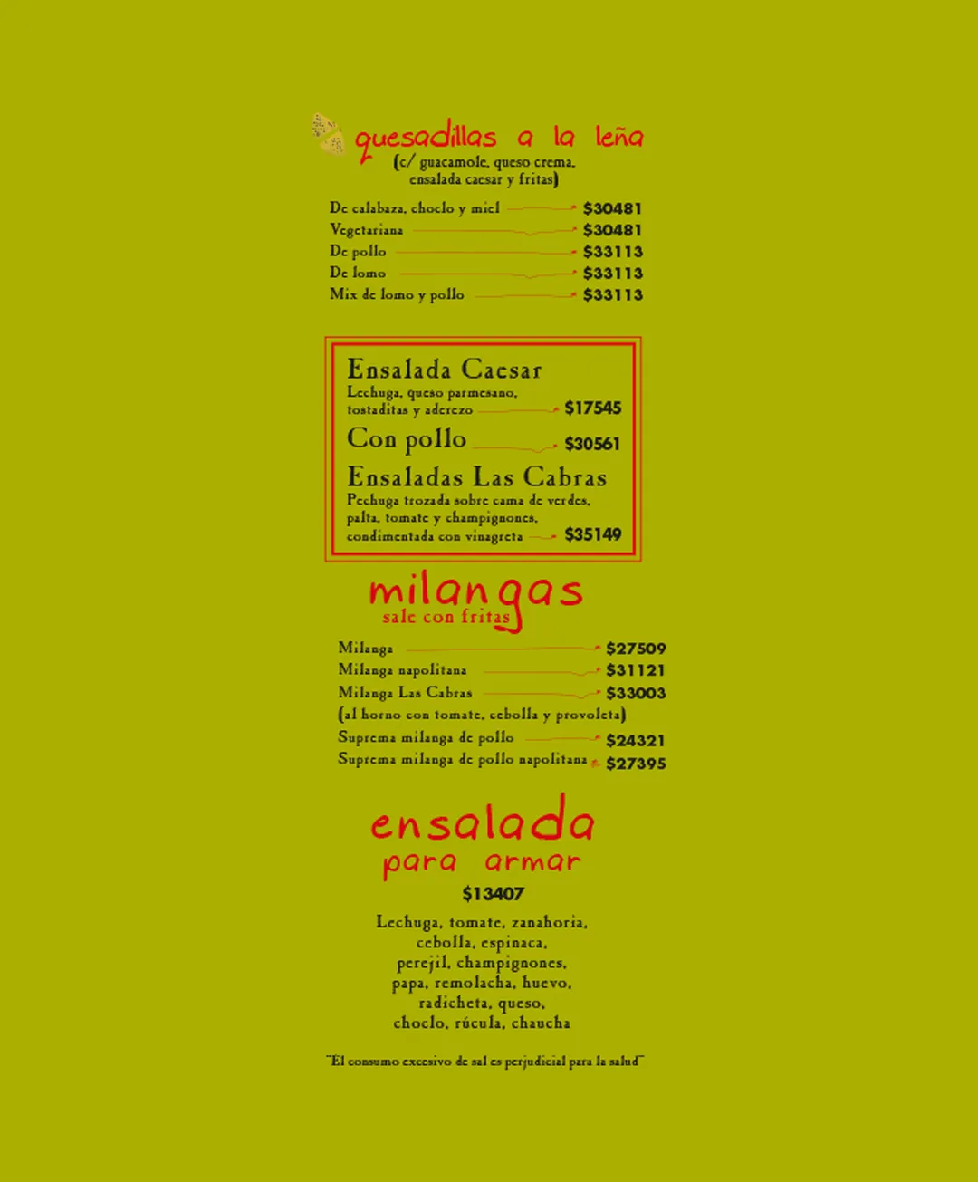 Menú — Página 3